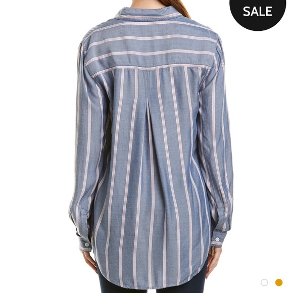 beachlunchlounge button front top - Picture 5 of 8